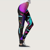 Leggings nostalgiques des années 90 rétro (Droite)