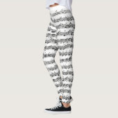 Leggings Notation d'original de suite de violoncelle de (Gauche)