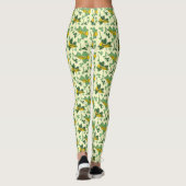 Leggings Notes de musique Shamrock de trompette (Dos)