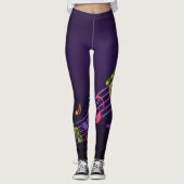 Leggings Notes musicales (Devant)