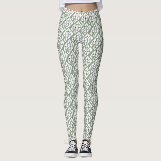 Leggings Notes musicales (Devant)