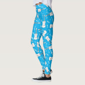 Leggings Notes musicales de Guitare Lines (Gauche)