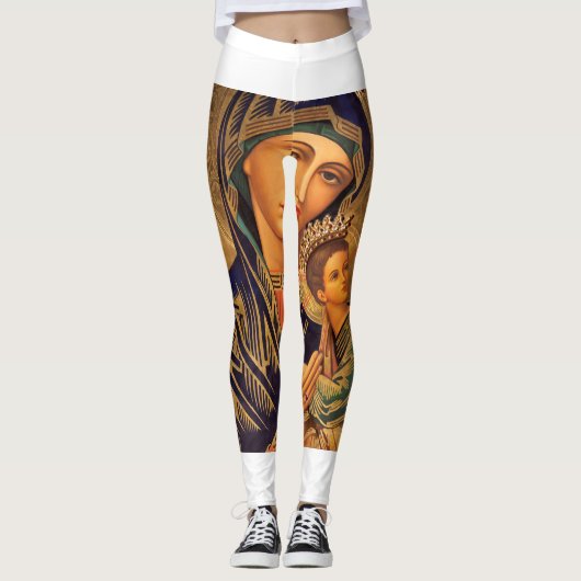 Leggings Notre Dame De L'Aide Perpétuelle (Devant)