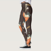 Leggings Nouilles Ramen : Graphiques Vintages (Gauche)