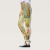 Leggings Nourriture 1898 d'Alfons Mucha pour des (Gauche)