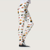 Leggings Nourriture japonaise : Motif de sushi (Droite)