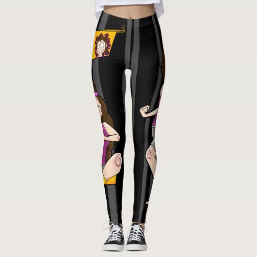 Leggings "Nous faisons du sport" (Devant)