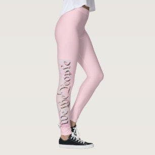 Leggings Nous la Constitution du peuple Résistance rose