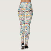Leggings nous la typographie du peuple (Dos)