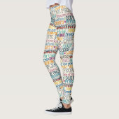 Leggings nous la typographie du peuple (Gauche)