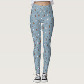 Leggings Nous Ours nu - Ours en verre soleil Motif (Devant)
