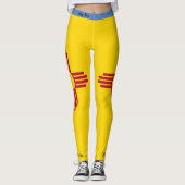 Leggings Nouveau-Mexique : Le grand ciel coule les pantalon (Devant)