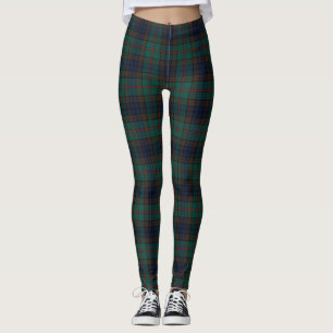 Leggings Nouveau-Zélande Tartan Plaid Motif