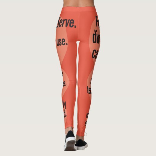 Leggings Nouveaux emplacements de direction (Dos)