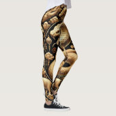 Leggings Nouvel an chinois de serpent d'or (Droite)