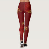 Leggings Nouvelle année de dragon chinois (Dos)