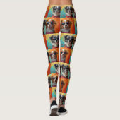 Leggings Nouvelle-Écosse Duck Toller avec la Saint-Valentin (Dos)