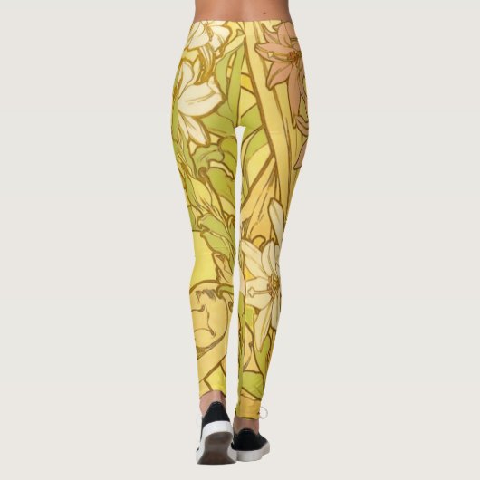 Leggings Nouvelle Lily flowers (Dos)