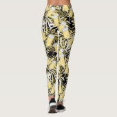 Leggings Nouvelles années de champagne de feux d'artifice (Dos)