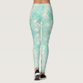 Leggings Novelty Halloween Costume Sirène Motif (Dos)