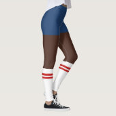 Leggings Novelty Nerdy Shorts Et Chaussettes Tube (Droite)