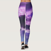 Leggings Nuage de Purple (Dos)