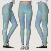 Leggings Nuages Abstraits 2338