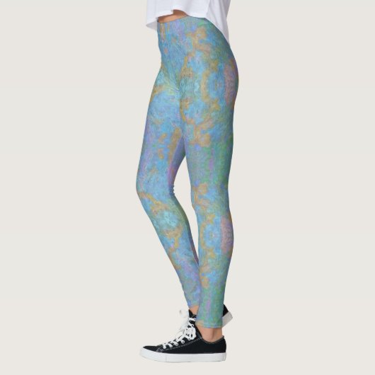 Leggings Nuages Abstraits 2338 (Gauche)