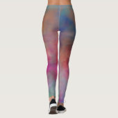 Leggings Nuages arc-en-ciel (Dos)