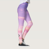 Leggings Nuages au coucher du soleil (Droite)
