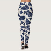 Leggings Nuages Auspicious WL Motif chinois traditionnel (Dos)