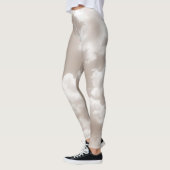 Leggings Nuages beiges doux 5 #nuages #art (Gauche)