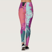 Leggings Nuages Dans Mon Café (Dos)