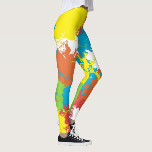 Leggings Nuages Dans Mon Café (Droite)