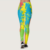 Leggings Nuages Dans Mon Café (Dos)