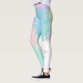 Leggings Nuages Dans Mon Café (Gauche)