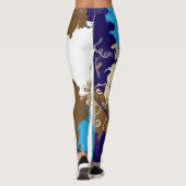 Leggings Nuages Dans Mon Café (Dos)