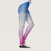 Leggings Nuages de couleur deux (Droite)