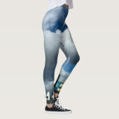 Leggings Nuages de la série Day par AskStudio (Droite)