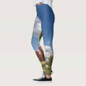 Leggings Nuages de la série Day par AskStudio (Gauche)