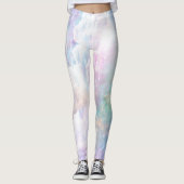 Leggings Nuages et étoiles (Devant)