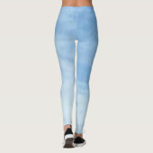 Leggings Nuages Jambes blanches Zen (Dos)