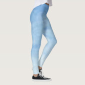 Leggings Nuages Jambes rouges Zen (Droite)