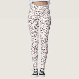 Leggings Nuages Kawaii mignons