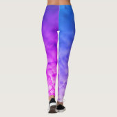 Leggings Nuages multicolores (Dos)