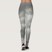 Leggings Nuages Orageux Gris Chic (Dos)