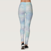Leggings Nuages pastel multicolores (Dos)