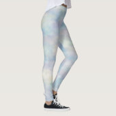 Leggings Nuages pastel multicolores (Droite)