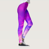 Leggings Nuages Violets Et Blues (Droite)