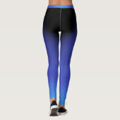 Leggings nuance bleue (Dos)